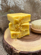 Load image into Gallery viewer, Carrot Soap Bar | Soap of the Month August 2025 | Natural Gentle Lard Soap Bar | Face and Body Soap