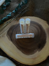 Load image into Gallery viewer, Vanilla Almond Lip Balm | Sweet Almond Oil + Vanilla + Tallow + Beeswax | Natural Lip Moisturizer