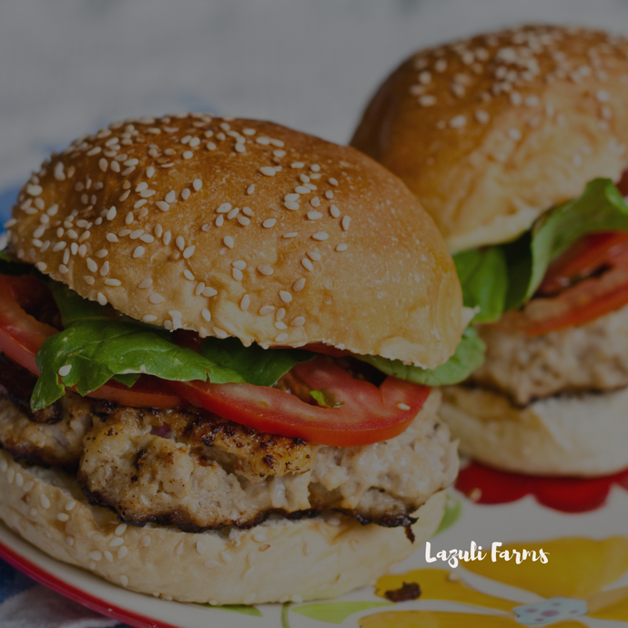 Bonny's Apple Pork Burgers