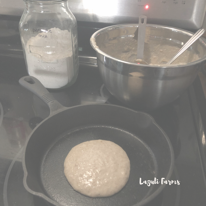 Homemade Whole Wheat Pancake Mix