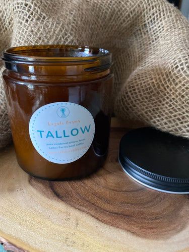 Tallow | Rendered Beef Tallow for Skincare | Grassfed Tallow | Nutrient Dense