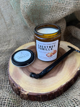 Load image into Gallery viewer, Chestnut Vanilla Candle | Fall Collection | Natural Soy Wax Candle | Chestnut Vanilla Birch