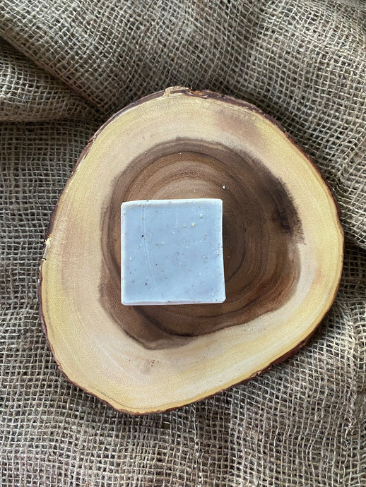 Gardener or Farmer or Welder Soap | Natural Lard Soap Bar | Pumice & Colloidal Oatmeal | Mint + Eucalyptus + Tea Tree + Lavender