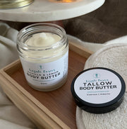 Tallow Body Butter | Vanilla & Lemon | Whipped Tallow Balm Cream | All-Natural Daily Moisturizer 
  (3)