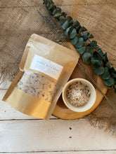 Load image into Gallery viewer, Lavender + Bergamot Bath Salts | Herbal Bath Soak | All-Natural | Mineral + Salt Bath