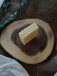 Lemongrass Soap | Natural Gentle Lard Soap Bar | Handmade Old-fashioned