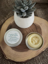 Load image into Gallery viewer, Solid Lotion Bar |  Lemon Meringue | Vanilla Lemon Cedarwood