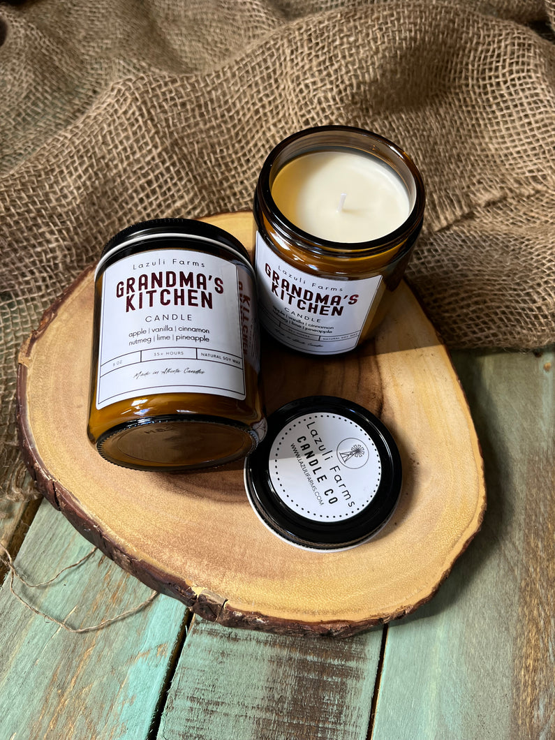 Grandma’s Kitchen Candle | Natural Soy Wax Candle