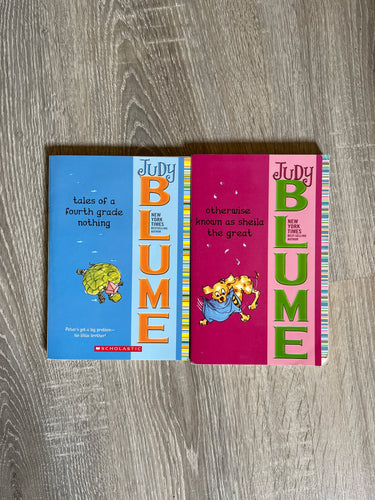 Pair of Judy Blume Books