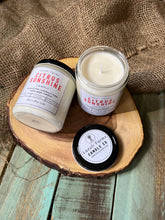 Load image into Gallery viewer, Citrus Sunshine Candle | Natural Soy Wax Candle | Bergamot Lime Cedarwood Patchouli Vanilla Sandalwood