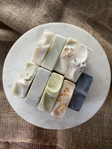 French Lavender Soap | Natural Lard Soap | Lavender + Cedarwood | All-Natural Gentle Lard Soap Bar