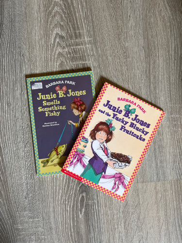 Pair of Junie B Jones books