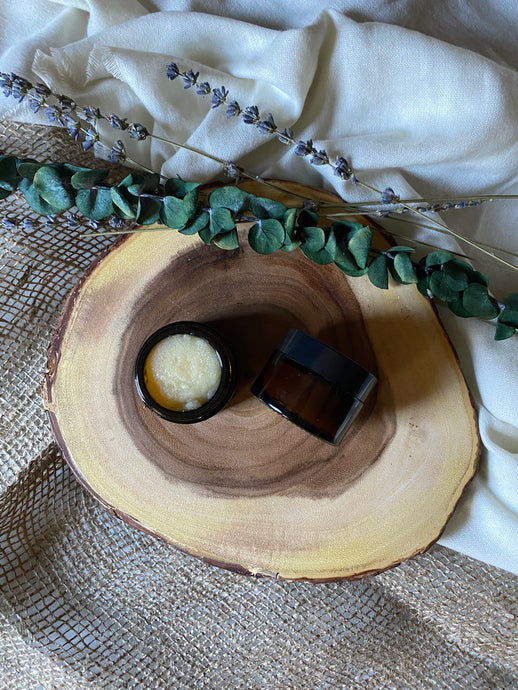 Peppermint Lip Scrub | Sugar + Tallow | All-Natural