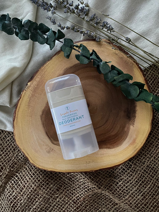 Tallow Deodorant All Natural | Cedarwood + Patchouli + Lime | With Arrowroot + Zinc + essential oils + beeswax | Baking Soda Free