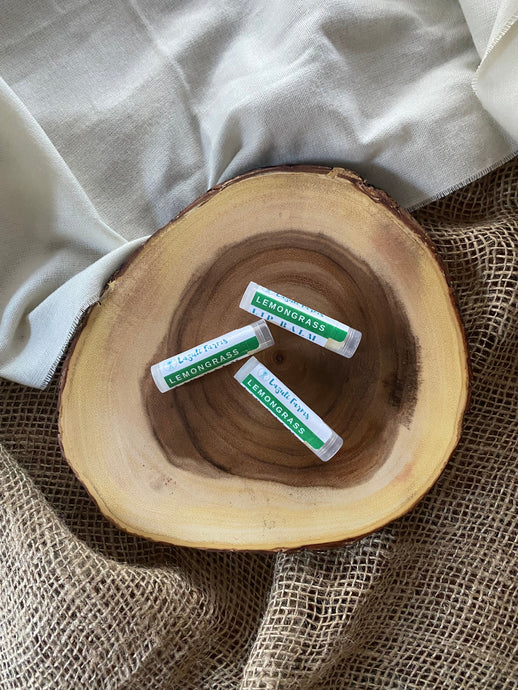Lime and Bergamot Lip Balm  | Shea Butter + Tallow + Beeswax | Natural Lip Moisturizer
