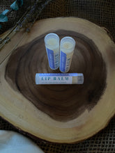 Load image into Gallery viewer, Lavender &amp; Shea Lip Balm  | Shea Butter + Tallow + Beeswax | Natural Lip Moisturizer