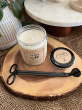 Load image into Gallery viewer, Alpine Nights Candle | Natural Soy Wax Candle | Winter Collection | oak eucalyptus lemon cedar sage