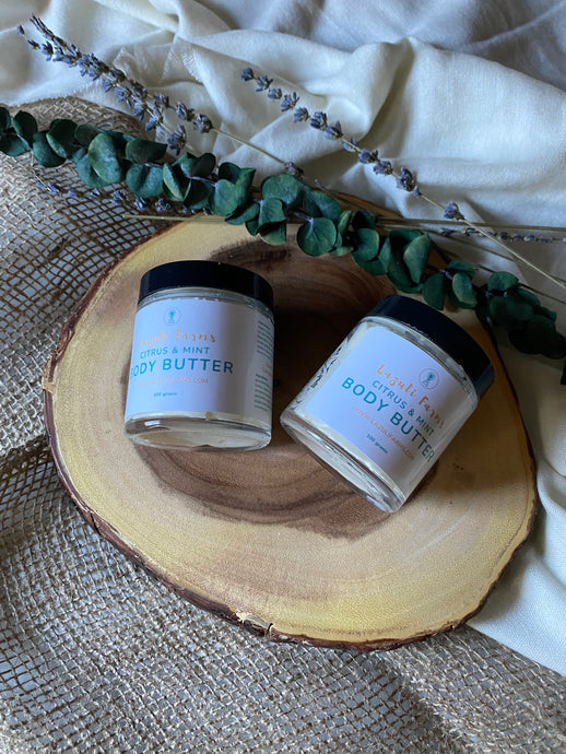 Tallow Body Butter | Citrus & Mint | Whipped Tallow Balm Cream | All-Natural Daily Moisturizer