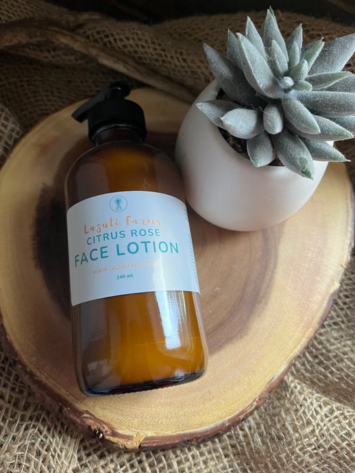 Daily Facial Lotion | Citrus Rose Face Lotion