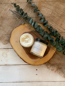 Gift Set for Full Body Skincare | Face Cream + Body Butter + Face Scrub + Face Soap | Natural + Clean