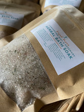 Load image into Gallery viewer, COMFORTING MINT &amp; ROSEMARY | Herbal Bath Soak | All-Natural | Lazuli Farms