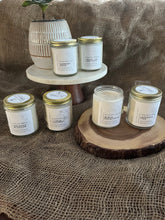 Load image into Gallery viewer, White Tea and Yuzu Candle | Natural Soy Wax Candle | Spring Candle Collection | White Tea Mandarin Ginger