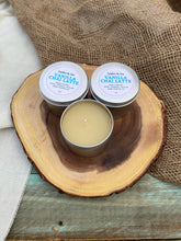 Load image into Gallery viewer, Vanilla Chai Latte | Natural Handmade Beeswax Candle Tin | Beeswax + Vanilla + Cardamom + Ginger + Cinnamon Essential Oils