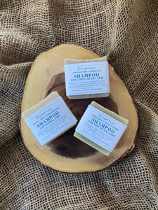 Shampoo Bar for Normal Hair | Rhassoul clay, Citrus, and Beeswax for Healthy, Shiny Hair | All-Natural Shampoo Bar