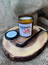 Load image into Gallery viewer, Pomegranate Cider Candle | Fall Collection | Natural Soy Wax Candle | Pomegranate Apple Cinnamon Spice