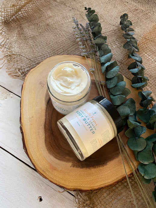 Tallow Body Butter | Vanilla & Lemon | Whipped Tallow Balm Cream | All-Natural Daily Moisturizer