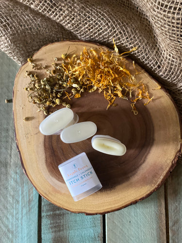 Itch Stick with Chamomile + Calendula | Tallow + Beeswax | Itchy Skin & Bug Bites