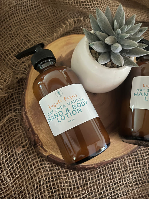 Oat Shea & Vanilla Lotion | Hand & Body Lotion