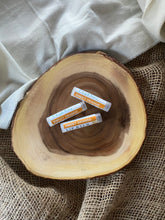Load image into Gallery viewer, Sweet Orange Lip Balm  | Shea Butter + Tallow + Beeswax | Natural Lip Moisturizer