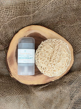 Load image into Gallery viewer, RETIRING:  Tallow Deodorant | Charcoal and Tea Tree | With Arrowroot + Zinc + essential oils + beeswax | Baking Soda Free