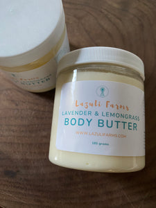 Tallow Body Butter | Lavender & Lemongrass | Lazuli Farms
